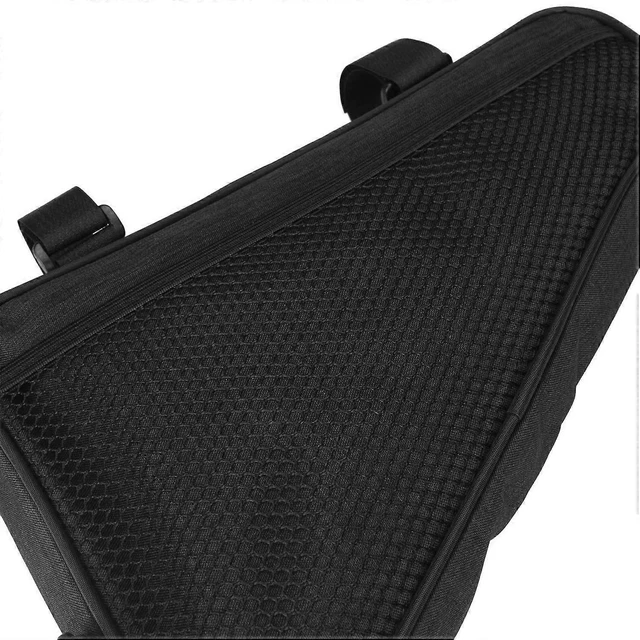 Alt view image 8 of 10 - Ecocleanpath Large Waterproof Triangle Bike Frame Bag - Black | Mountain & Road Bicycle Storage
