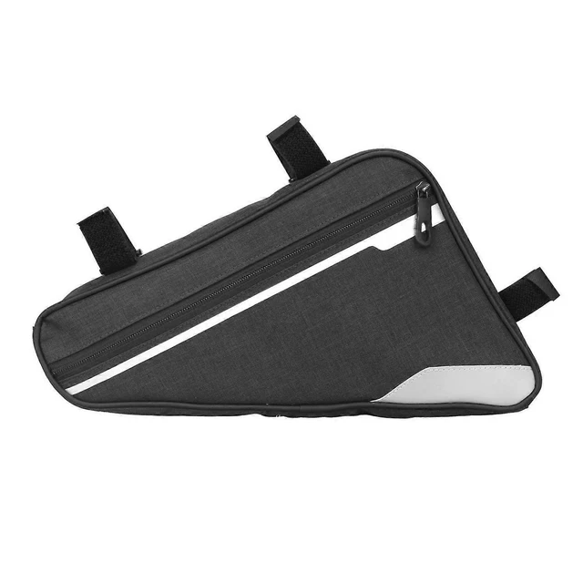 Alt view image 6 of 10 - Ecocleanpath Large Waterproof Triangle Bike Frame Bag - Black | Mountain & Road Bicycle Storage