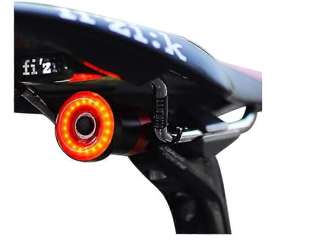 Alt view image 6 of 10 - EcocleanpathSmart Bike Tail Light Rechargeable, Auto On/Off & Brake Sensor, IPX6 Waterproof LED Bicycle Rear Light (Black)