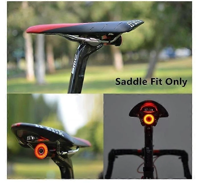 Alt view image 8 of 10 - EcocleanpathSmart Bike Tail Light Rechargeable, Auto On/Off & Brake Sensor, IPX6 Waterproof LED Bicycle Rear Light (Black)