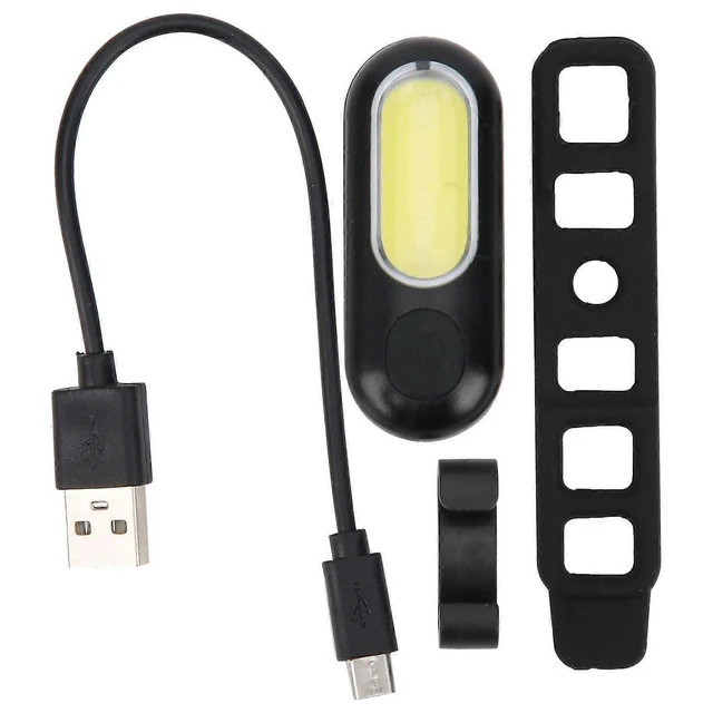Alt view image 10 of 10 - EcocleanpathUSB Rechargeable Bike Tail Light - Waterproof, 5 Modes, Black Cycling Safety Warning Light