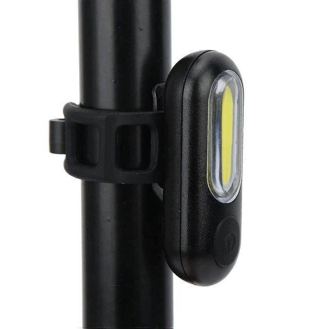 Alt view image 6 of 10 - EcocleanpathUSB Rechargeable Bike Tail Light - Waterproof, 5 Modes, Black Cycling Safety Warning Light