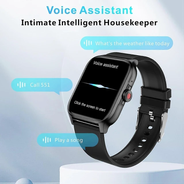 Alt view image 8 of 12 - Ecocleanpath 1.85" Fitness Smart Watch with Heart Rate & Sleep Monitor, 100+ Sports Modes, IP67 Waterproof, Bluetooth Calls for Android/iOS