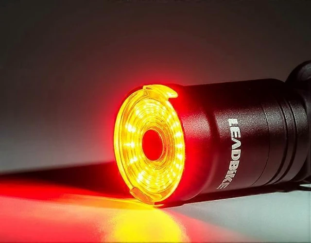 Alt view image 9 of 10 - EcocleanpathSmart Brake Sensing LED Bike Tail Light - USB Rechargeable Black Safety Light for Cycling
