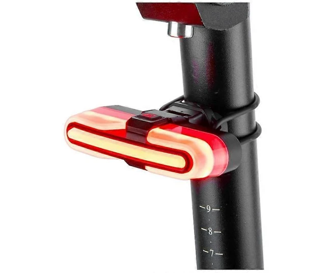 Alt view image 6 of 10 - EcocleanpathSmart Bike Tail Light with Brake Sensor, USB Rechargeable & Waterproof Rear Bicycle Light (Black)