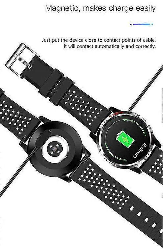 Alt view image 10 of 10 - Ecocleanpath Men's Smart Watch IP68 Waterproof, Fitness Tracker with Heart Rate & Blood Oxygen Monitor, Black