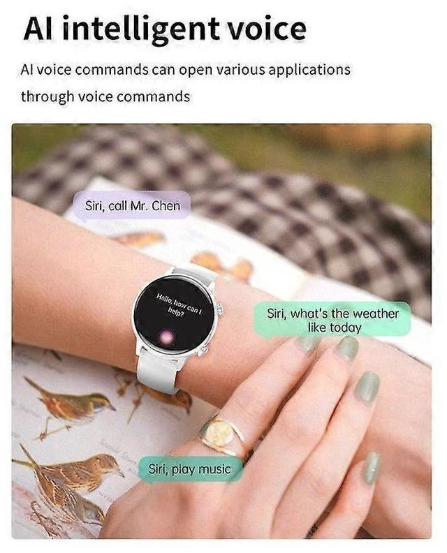 Alt view image 8 of 10 - Ecocleanpath Smart Watch for Women, Pink IP67 Waterproof Fitness Tracker with Heart Rate & Blood Pressure Monitor
