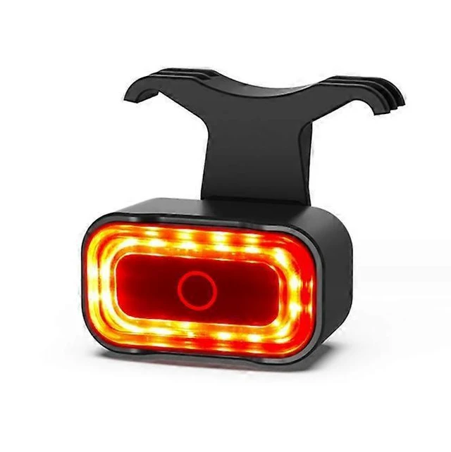 Alt view image 6 of 10 - EcocleanpathUSB Rechargeable Bike Tail Light with Brake Sensing, Waterproof LED Cycling Safety Rear Light for Bikes/Helmet/Backpack (Black)