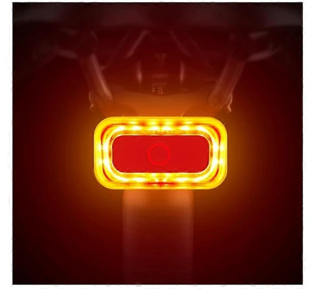 Alt view image 7 of 10 - EcocleanpathUSB Rechargeable Bike Tail Light with Brake Sensing, Waterproof LED Cycling Safety Rear Light for Bikes/Helmet/Backpack (Black)