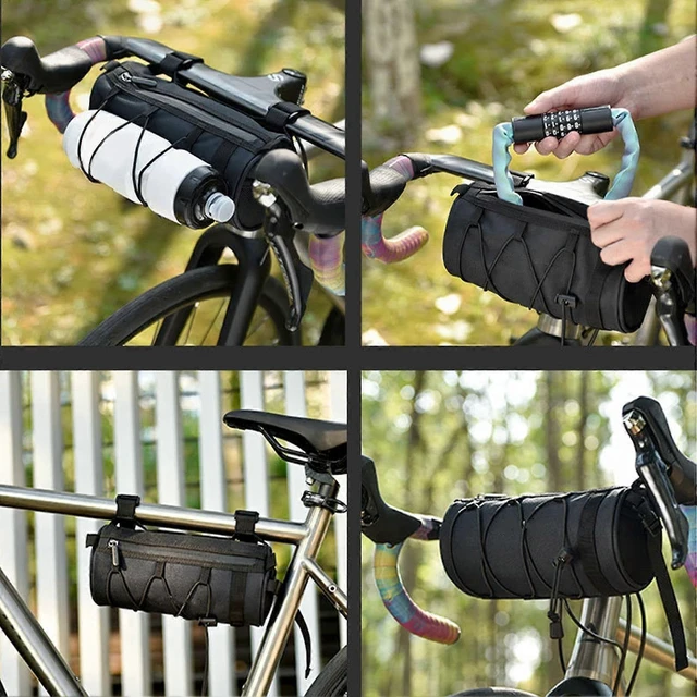 Alt view image 8 of 10 - Ecocleanpath Waterproof Bike Frame Bag - Large Capacity Front Handlebar Storage for Bicycles & Scooters