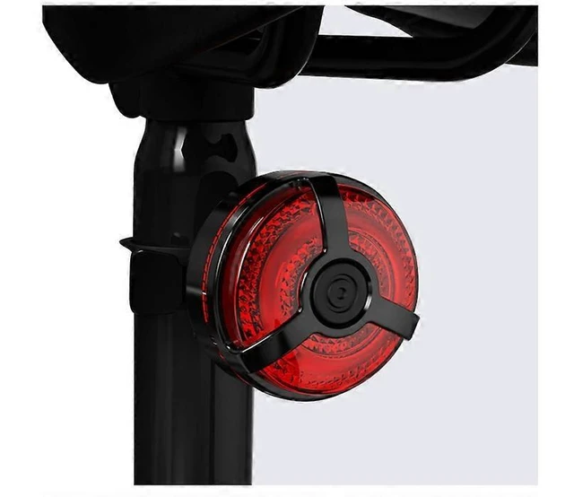 Alt view image 6 of 10 - EcocleanpathUSB Rechargeable Bike Tail Light, 270° Wide Angle Red LED, Waterproof Bicycle Safety Light (Black)