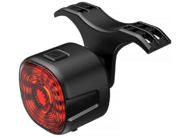 Alt view image 6 of 10 - EcocleanpathSmart Bike Tail Light with Brake Sensing, USB Rechargeable, IP66 Waterproof, 6 Modes, Black