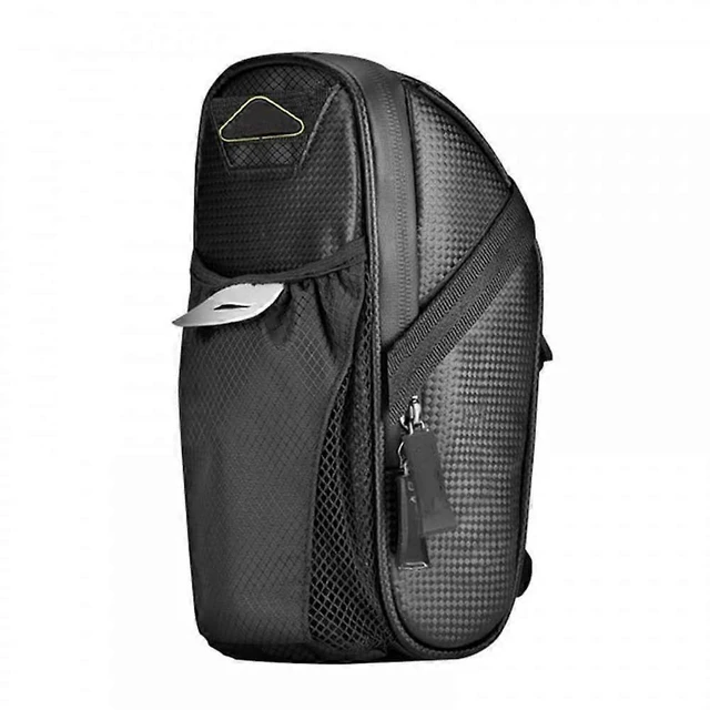 Alt view image 7 of 10 - Ecocleanpath Waterproof 1.5L Bike Saddle Bag with Reflective Strips - MTB/Road Bike Seat Storage Bag (Black)