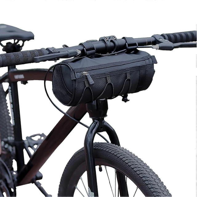 Alt view image 6 of 10 - Ecocleanpath 2.5L Waterproof Bike Handlebar Bag - PU Oxford, Convertible Shoulder Bag for Cycling & Travel