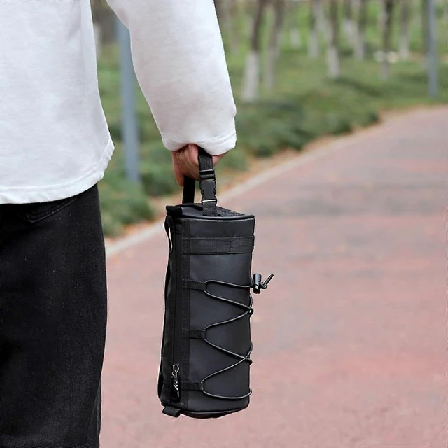 Alt view image 9 of 10 - Ecocleanpath 2.5L Waterproof Bike Handlebar Bag - PU Oxford, Convertible Shoulder Bag for Cycling & Travel