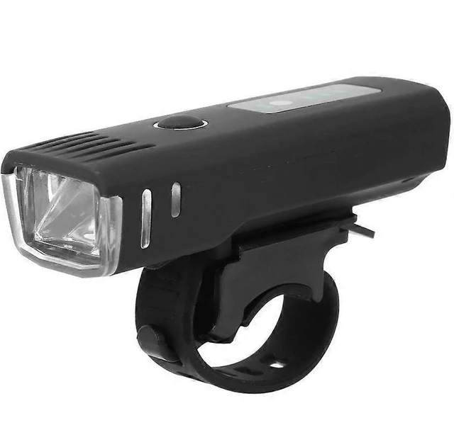 Alt view image 6 of 10 - EcocleanpathUSB Rechargeable Bicycle Headlight - 18650 LED Waterproof Bike Front Lamp, Black
