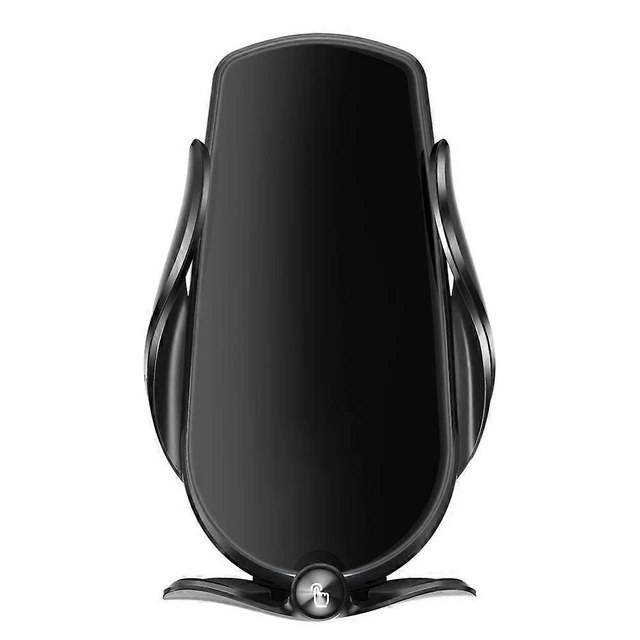 Alt view image 6 of 10 - Ecocleanpath 15W Auto Clamping Wireless Car Charger Mount, Magnetic Phone Holder for iPhone & Android (Black)