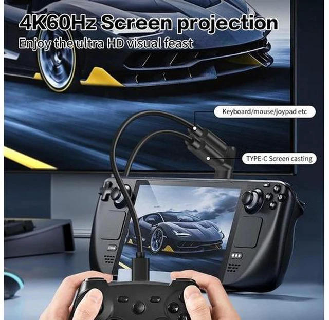 Alt view image 10 of 13 - WISDUM Dual USB C Data Splitter Adapter 2-in-1 USB Type C Connectors Support 100W Fast Charge, USB3.1 (10Gbps) Data Transfer and 4K (60Hz) Resolution