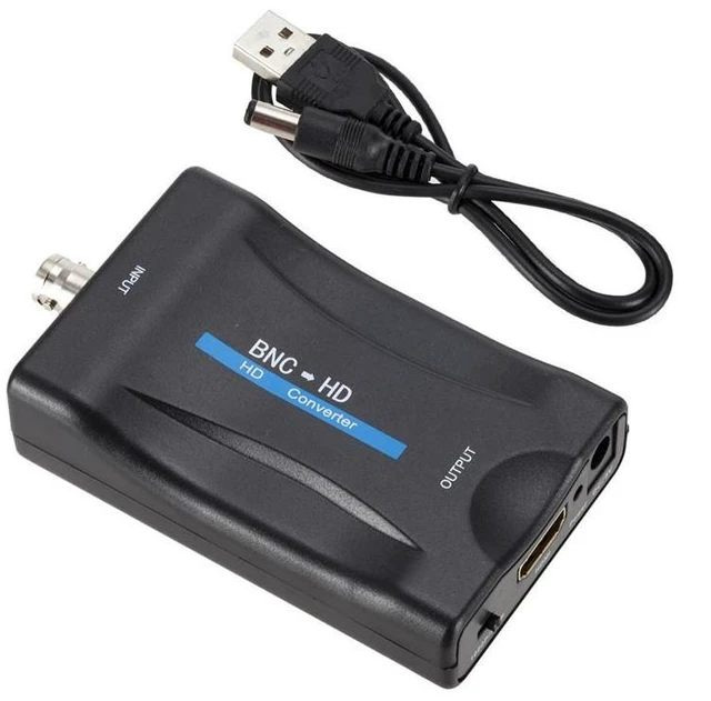 Alt view image 10 of 11 - BNC to HDMI High-Definition Video Converter - BNC2HDMI Converter - BNC Camera Projection to TV