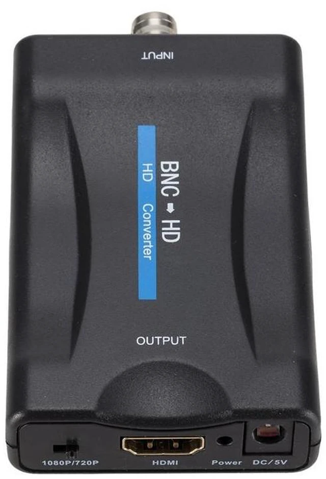 Alt view image 11 of 11 - BNC to HDMI High-Definition Video Converter - BNC2HDMI Converter - BNC Camera Projection to TV