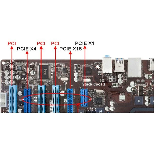 Alt view image 11 of 12 - PCIE to USB Converter 4 Port High Speed USB 3.0 Extend Card USB HUB to PCIE 1X 4X 8X 16X Self Powered Expansion Adapter