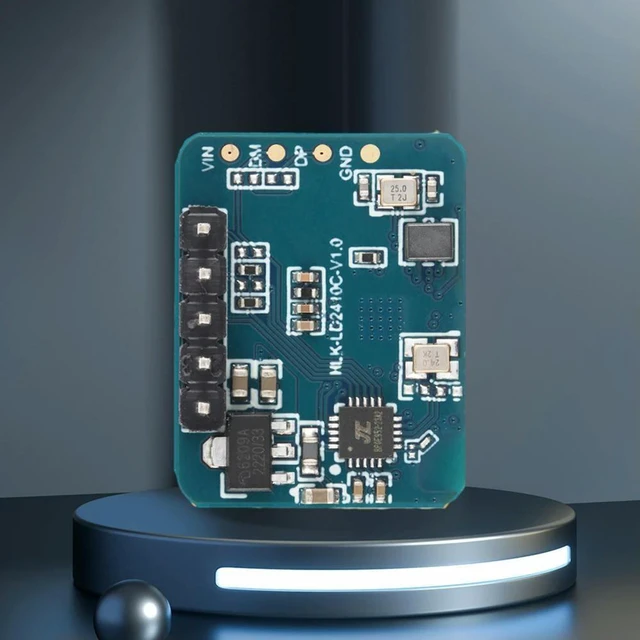 Alt view image 7 of 8 - HLK-LD2410C Millimeter Wave Radar Sensor Module 5-12V 24Ghz Human Motion Sensor Module High Sensitivity Body Sensor Module