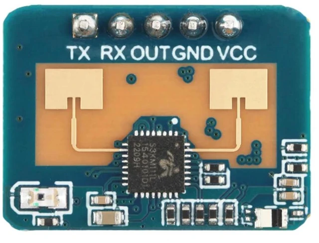 Alt view image 8 of 8 - HLK-LD2410C Millimeter Wave Radar Sensor Module 5-12V 24Ghz Human Motion Sensor Module High Sensitivity Body Sensor Module