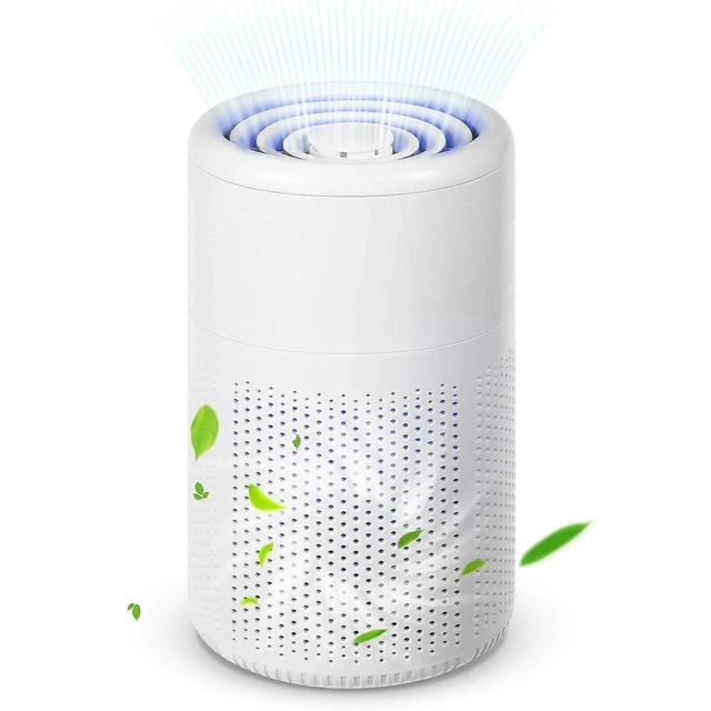 Alt view image 6 of 10 - Ecocleanpath HEPA Air Purifier for Home, 20dB Quiet USB Air Cleaner for Pets, Pollen, Smoke & Odors