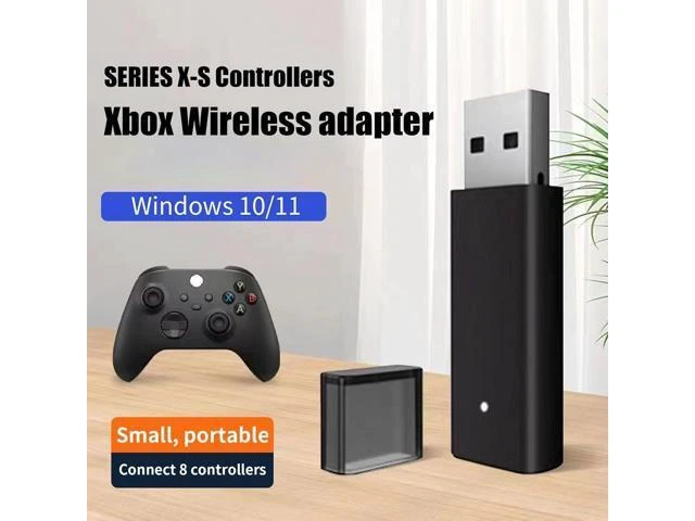 Alt view image 10 of 14 - Wireless Adapter for Controller Xbox Bluetooth Adapter for Controller Xbox One/Xbox One X S/Xbox Series X S/Elite Compatible with Windows 10/11/8/8.1/7