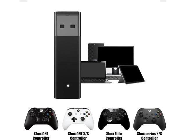 Alt view image 11 of 14 - Wireless Adapter for Controller Xbox Bluetooth Adapter for Controller Xbox One/Xbox One X S/Xbox Series X S/Elite Compatible with Windows 10/11/8/8.1/7