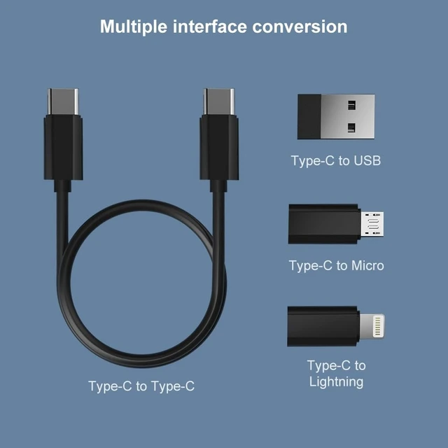 Alt view image 9 of 12 - USB Adapter Kit, USB C Travel Organizer Case with Phone Stand, Black | Micro-USB and Lightning-Compatible Connectors, SIM Card Storage, Eject Pin, Charging and Data Functions Vary by Device