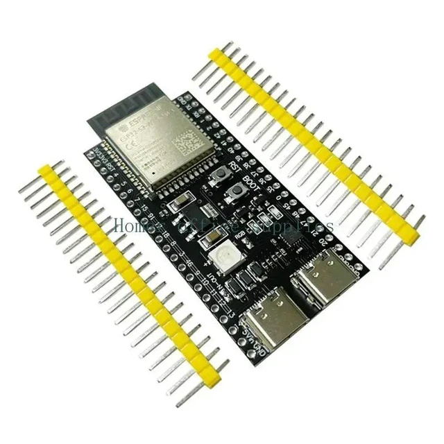 Alt view image 8 of 12 - ESP32-S3-DevKit C N16R8 Bluetooth-compatible BLE 5.0 Mesh Development Board ESP32 Module