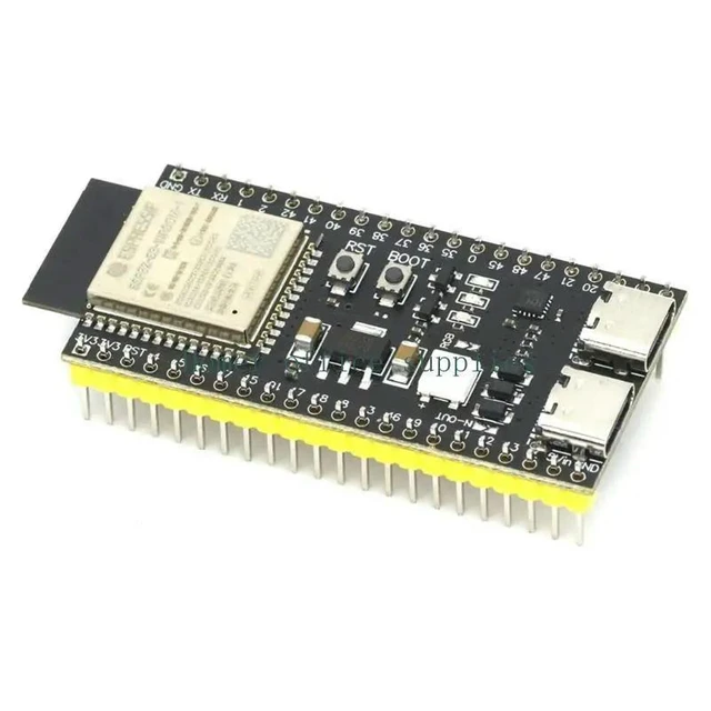 Alt view image 7 of 12 - ESP32-S3-DevKit C N16R8 Bluetooth-compatible BLE 5.0 Mesh Development Board ESP32 Module