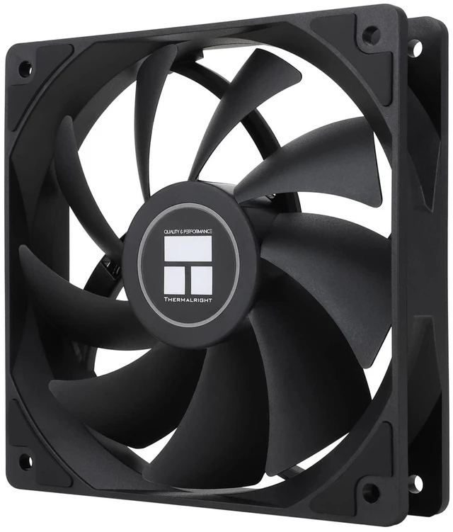 Alt view image 7 of 12 - TL-C12C CPU Fan 120mm Case Cooler Fan, 4Pin PWM Silent Computer Fan with S-FDB Bearing Included, up to 1550RPM Cooling Fan
