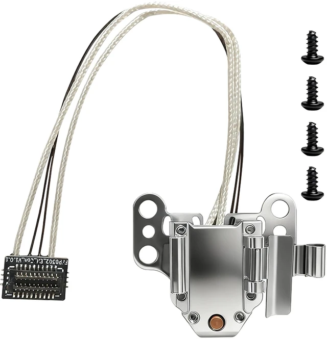Alt view image 8 of 14 - Original for Flashforge AD5X Hotend Heating Assembly Kit Includes Heating Wire, thermistor Temperature Sensor Element, Metal Heating Base+Fixing clamp+4 Fixing Screws. for Flashforge 3D Printer Parts