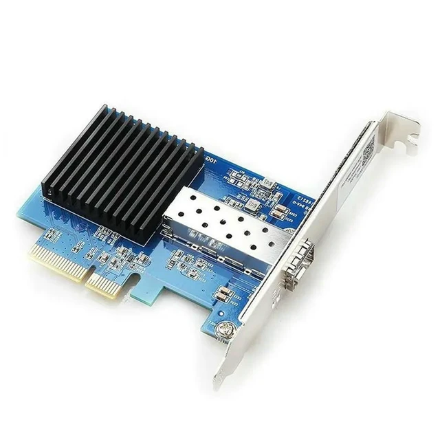 Alt view image 4 of 6 - 10G Ethernet Network Card PCI-E 4.0 4X Single SFP+ RTL8127 Chip Gigabit Ethernet PCI Express Network Card For PC