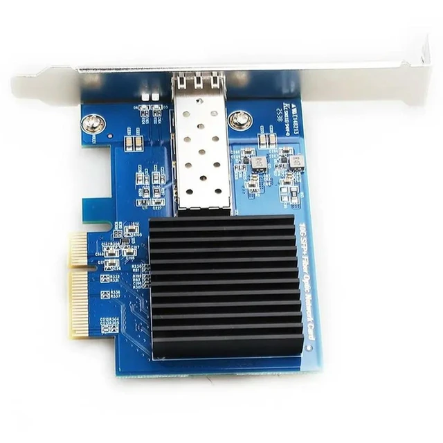 Alt view image 6 of 6 - 10G Ethernet Network Card PCI-E 4.0 4X Single SFP+ RTL8127 Chip Gigabit Ethernet PCI Express Network Card For PC