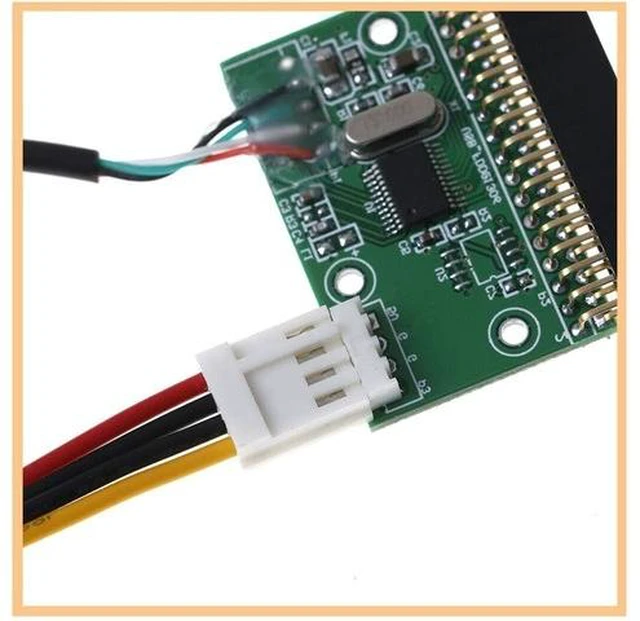 Alt view image 9 of 12 - KOOBOOK 1Pcs 1.44MB 3.5" Floppy Drive Connector 34 PIN 34P to USB Cable Adapter PCB Board with Power Cable