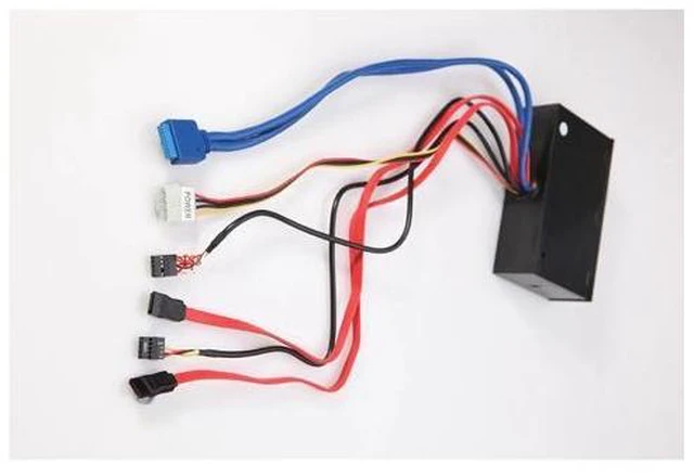 Alt view image 8 of 10 - 5.25inch Front Panel Internal PC Accessories All In 1 Media Dashboard Hub Multifuntion Card Reader Optical Drive Computer Audio