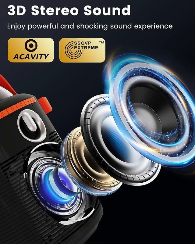 Alt view image 8 of 10 - Ecocleanpath Portable Bluetooth Karaoke Machine with 2 Wireless Mics, Voice Change, One-Click Vocal Cancel, Party Lights