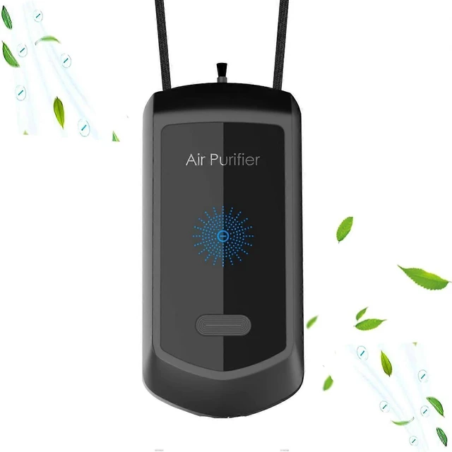 Alt view image 6 of 10 - Ecocleanpath Wearable Negative Ion Air Purifier Necklace, Portable Mini Ionizer for Smoke, Travel & Sports