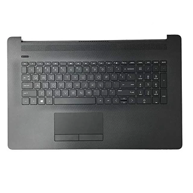 Alt view image 6 of 10 - wzqrps Replacement Laptop Upper Case Palmrest Keyboard Touchpad Assembly Part 2019 for HP 17 BY17 CA 17T-BY100 17-by0xxx 17-ca1xxx 17T-BY200 17-by1xxx 17Z-CA100 17-by2xxx L48409-001