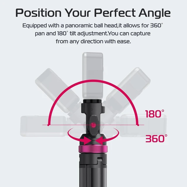 Alt view image 13 of 14 - VoltSync MT-89 Extendable Tripod Aluminum, 82" Portable Adjustable Light Stand with 1/4" Screw Quick Release, Camera Phone Tripod for Camera Video Light Smartphone, Lightweight for Travel,Up Load 2.2L