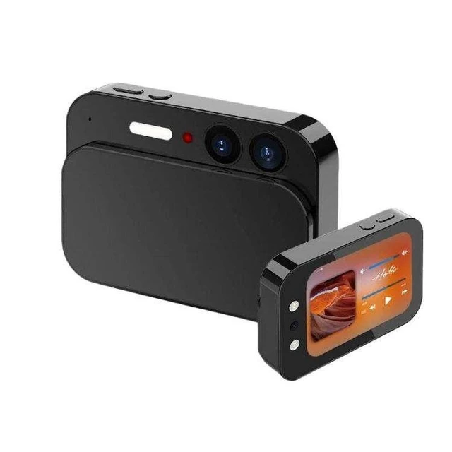 Alt view image 7 of 12 - QURO Multifunction 64MP C CD Digital Beauty Camera Sliding Touchscreen Music Player