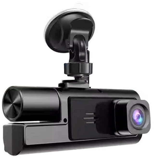 Alt view image 5 of 8 - QURO Smart Car Dash Cam With IPS Touch Screen Hidden DVR Recorder Super Night Vision GPS Navigation Motion Detection Camera