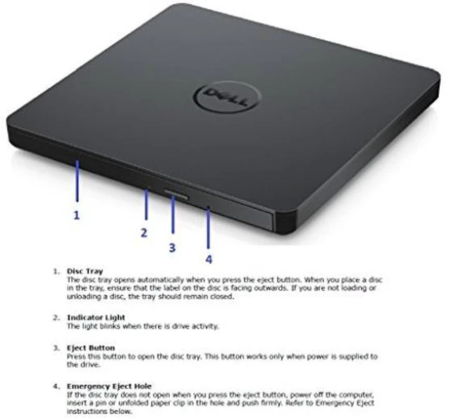 Alt view image 8 of 10 - Portable External USB DVD Drive Compatible for Microsoft Windows 11/10/8.1 etc, Mac OS, Dell ,Acer , ASUS, Apple , Samsung, Lenovo Laptop PC Desktop , CD/DVD-RW Drive, CD-RW Rewriter