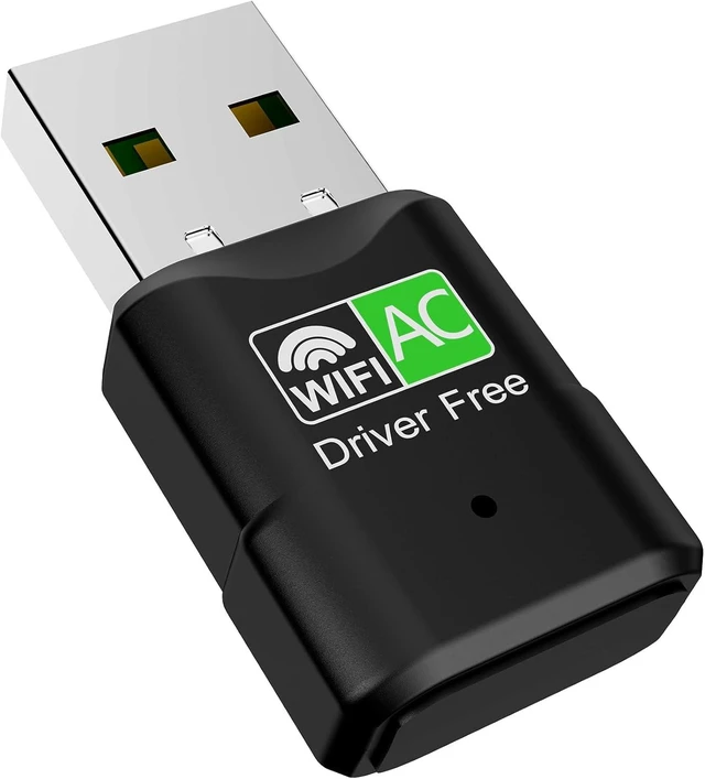 Alt view image 8 of 14 - USB WiFi Adapter for Desktop PC 600Mbps Dual Band 2.4G 5.8G Wireless WiFi Adapter for Laptop Wireless Network Support Windows 11/10/8/7/Xp USB Dongle for PC