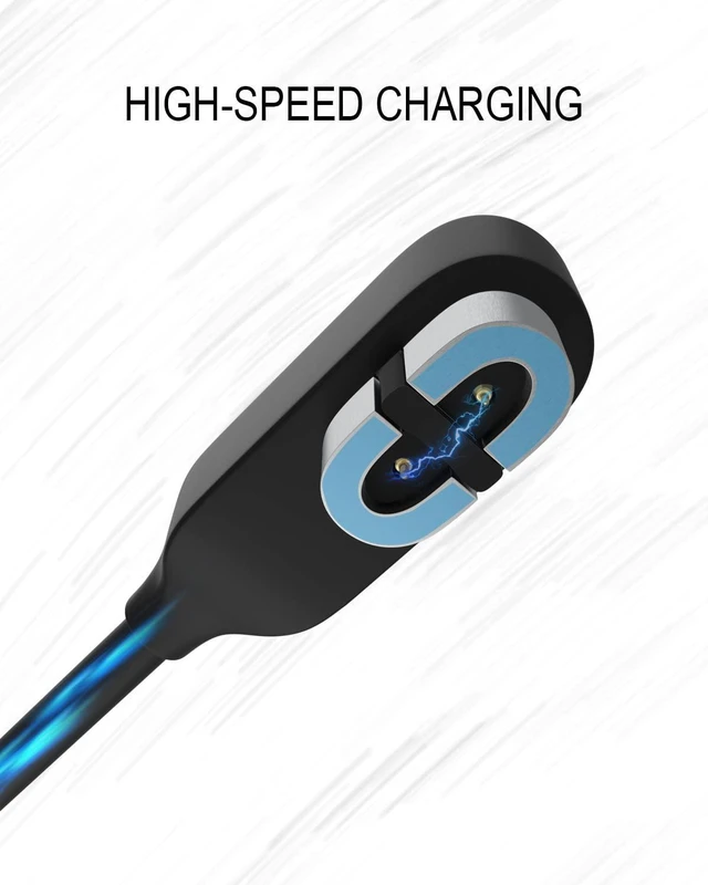 Alt view image 13 of 14 - 3.3Ft Charging Cable for SHOKZ OpenRun/OpenRun Pro/OpenRun Mini/OpenRun Pro Mini/OpenComm/OpenComm 2 Bluetooth Headphones,USB Charger Cord for AfterShokz Aeropex Bone Conduction Headphone