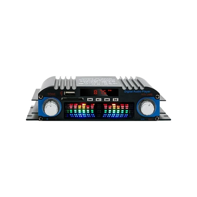 Alt view image 2 of 2 - 4-Channel 60W High Power Car Bluetooth Audio Amplifier Hifi Stereo Mini Audio Receiver for Car Audio Modification Home