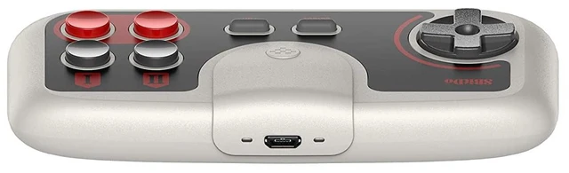 Alt view image 9 of 14 - 8Bitdo PCE 2.4G Wireless Gamepad for PC Engine Mini, PC Engine CoreGrafx Mini, TurboGrafx-16 Mini & Nintendo Switch (PCE Edition)